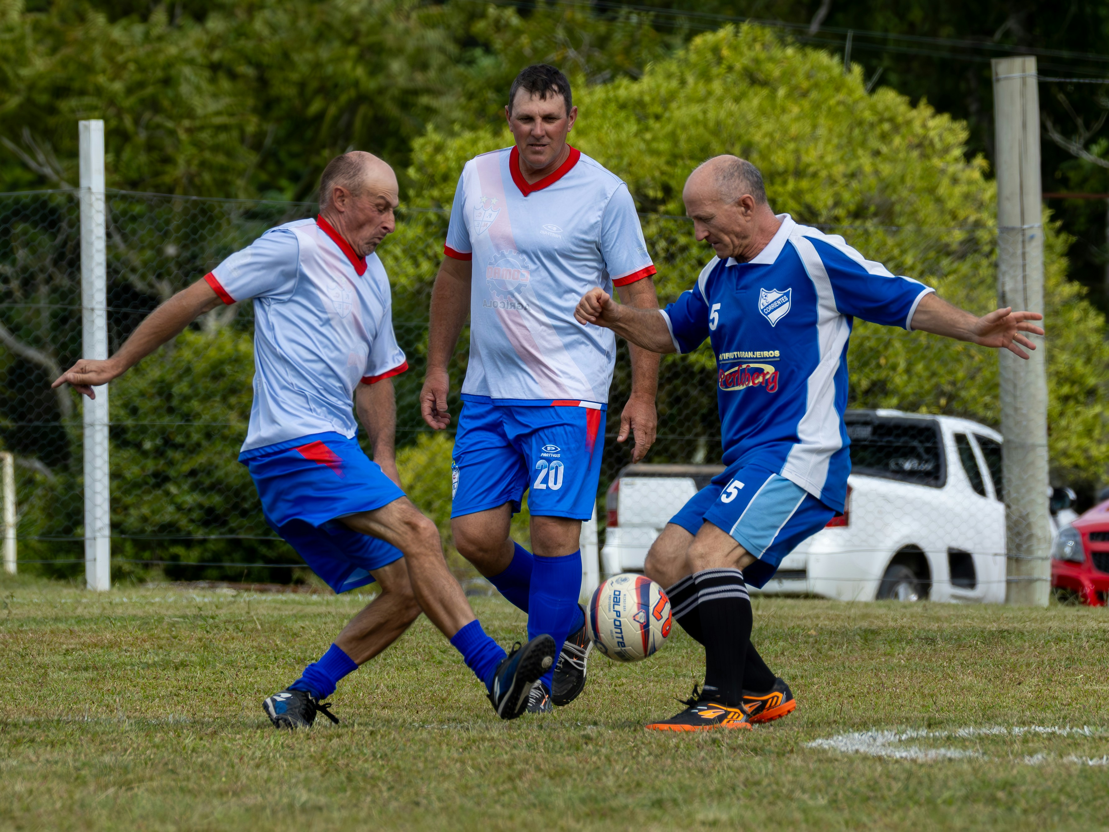 Adult staying active and enjoying sport after personal training